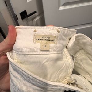 Madewell Emmett Wide-Leg Pants - White